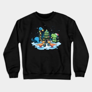 A Very Dino Christmas Crewneck Sweatshirt